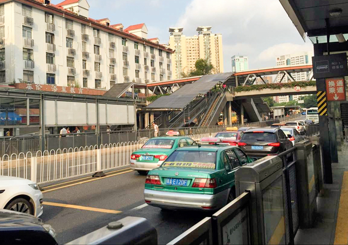Mixed traffic allowed to in Guangzhou